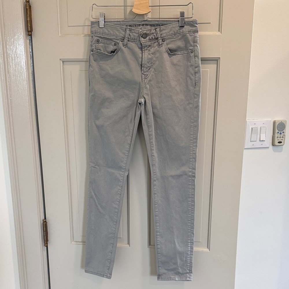 American Eagle Men's Flex Gray Skinny Jeans Size 28"x30"